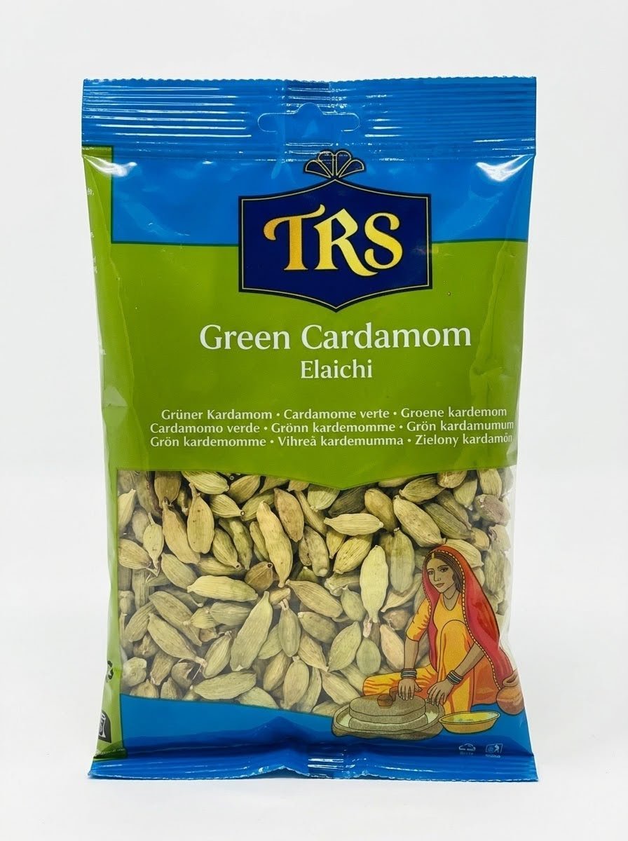 TRS Green Cardamom Elaichi (එනසාල්) - 50g
